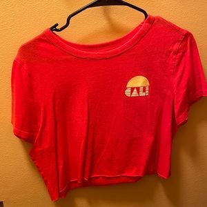 Cropped Cali Tshirt